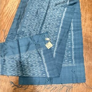 Ten Thousand Blue Textured Fabric